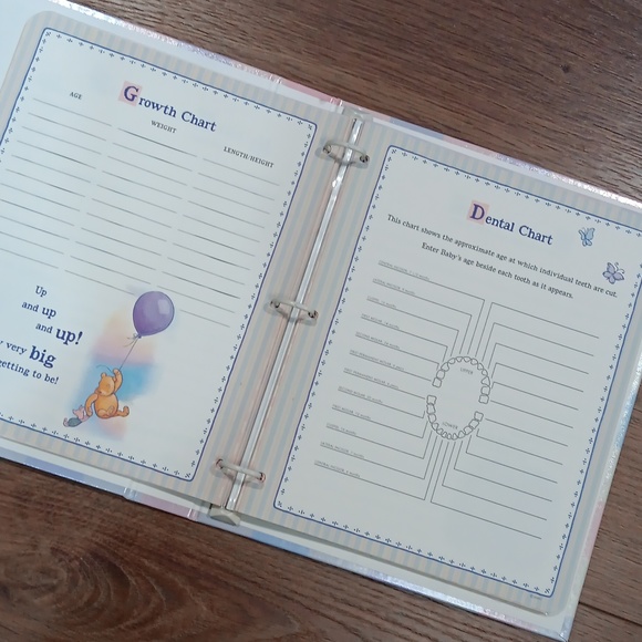 NWOT.. HALLMARK WINNIE THE POOH BABYS FIRST 5 YEARS MEMORY BOOK.. #5720 - Picture 5 of 8